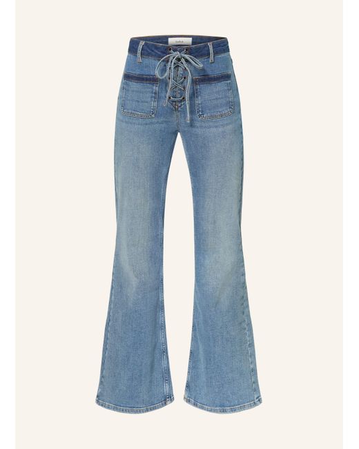 Ba&sh Blue Flared Jeans RAFA