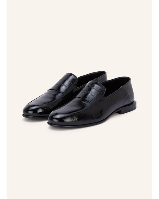 Givenchy Black Lack-Loafer