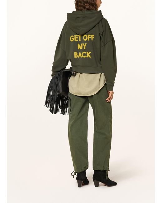 Ba&sh Green Hoodie MOBY