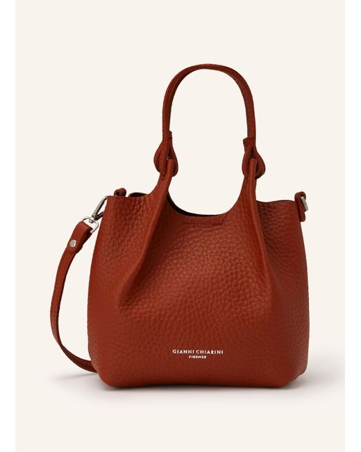 Gianni Chiarini Brown Handtasche DUA MINI