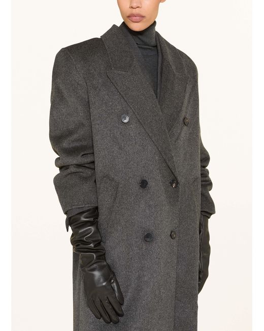 Frankie Shop Gray Wollmantel GAIA