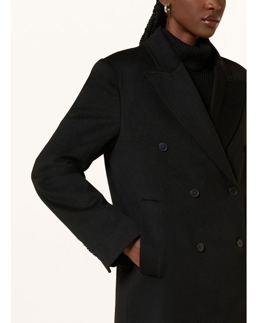 Loulou de Saison Black Wollmantel ROSCO