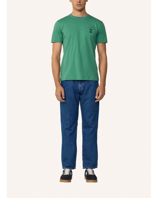 Hackett T-Shirt HERITAGE NUMBER TEE in Green für Herren