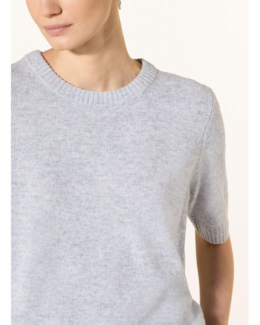 Comma, White Strickshirt