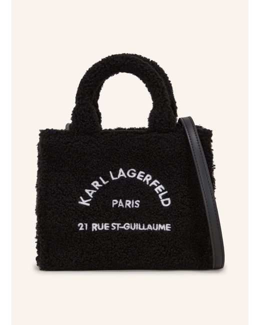 Karl Lagerfeld Black Shopper