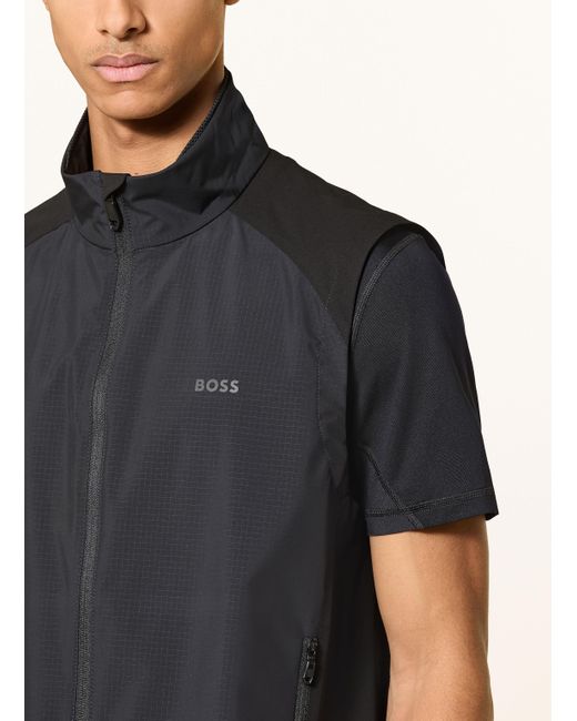 Boss Funktionsweste PUTT in Blue für Herren