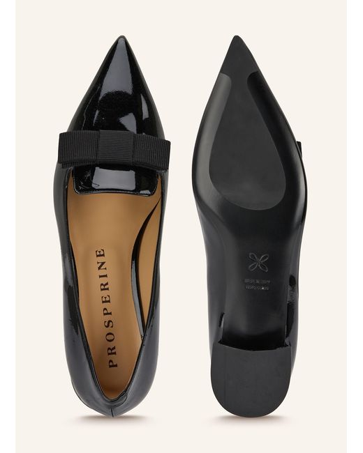 PROSPERINE® Black Lack-Pumps
