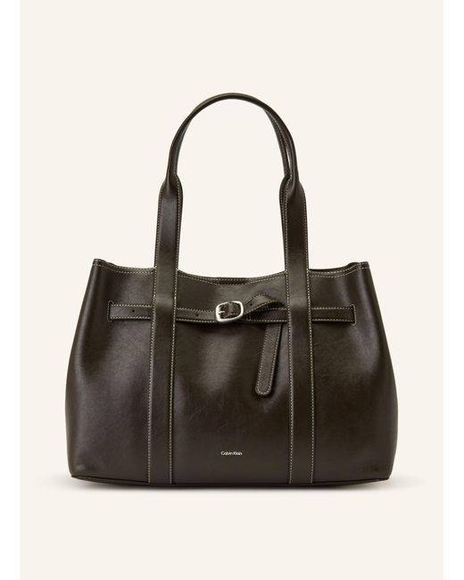 Calvin Klein Black Shopper