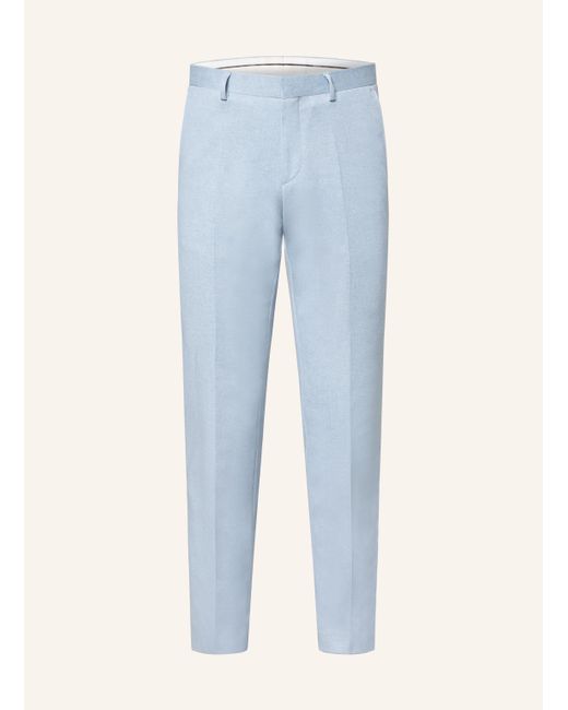 Roy Robson Anzughose Slim Fit aus Jersey in Blue für Herren