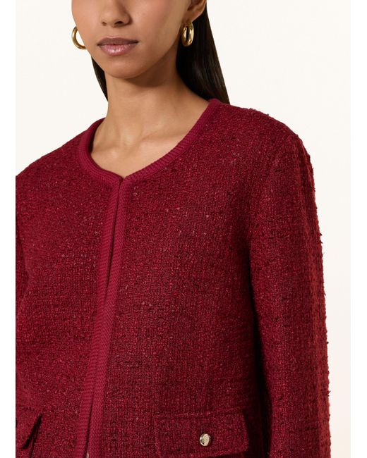 Joop! Red Kastenjacke aus Bouclé