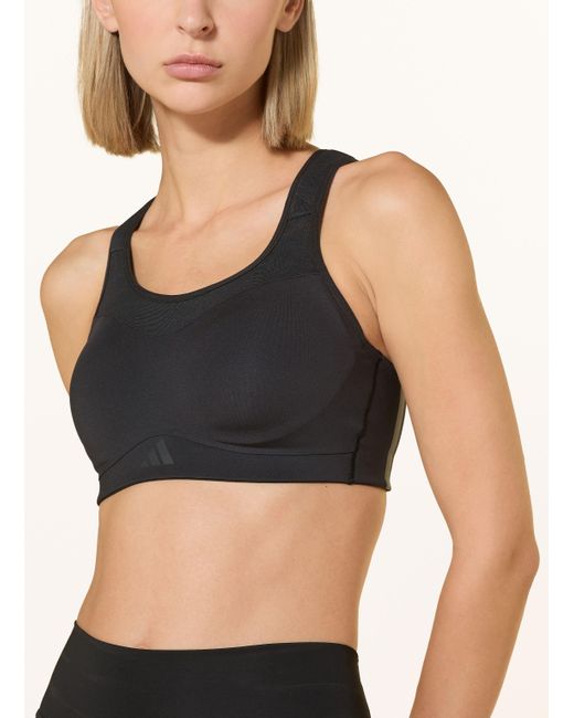 Adidas Black TLRD IMPACT TRAINING HIGH SUPPORT SPORT-BH