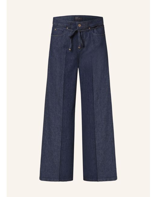 RAFFAELLO ROSSI Blue Straight Jeans SVENTY
