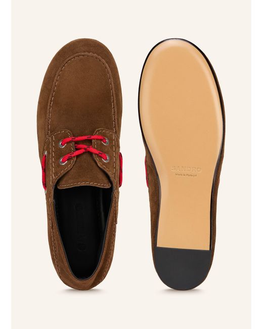 Sandro Brown Bootsschuhe