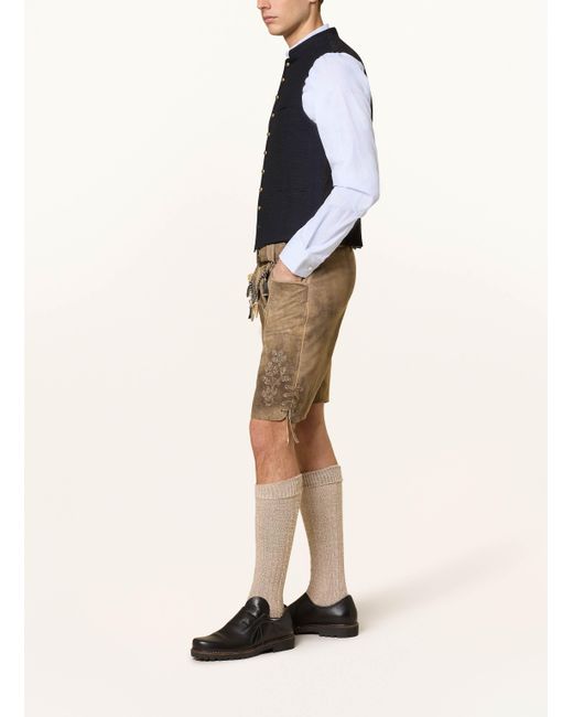Spieth & Wensky Trachten-Lederhose FERNANDO in Natural für Herren