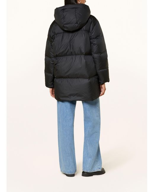 Marc O' Polo Black Daunenmantel mit abnehmbarer Kapuze