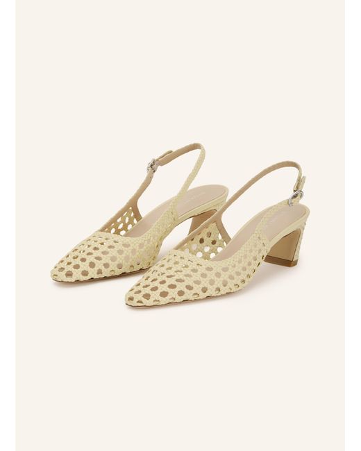 Stuart Weitzman Natural Slingpumps STASSI