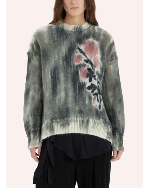 High Gray Pullover NEUTRON mit Mohair und Alpaka