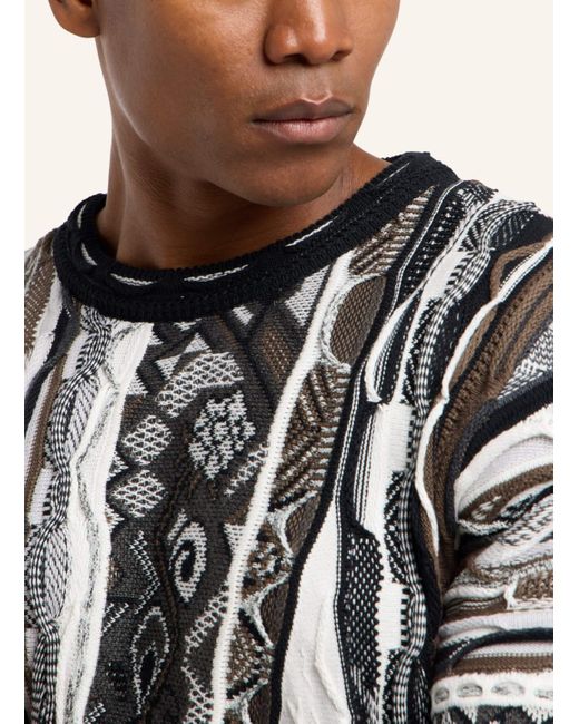 carlo colucci Strickpullover DIMANI in Black für Herren