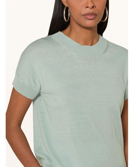 Maerz Green Strickshirt mit Leinen
