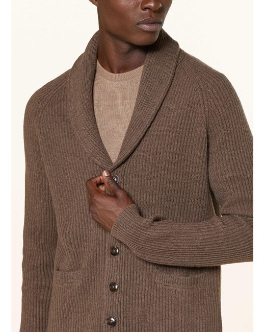STROKESMAN'S Strickjacke in Brown für Herren