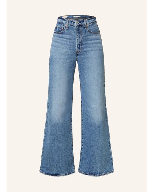 Levi's Blue Flared Jeans RIBCAGE BELL
