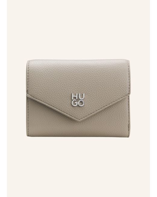 HUGO Gray Brieftasche CHRIS 2.0_FLAPWALLET