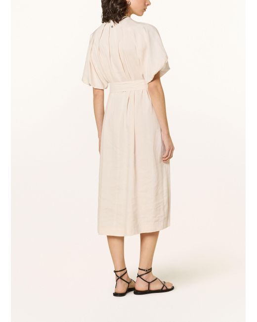 Marc Cain Natural Kleid mit Leinen