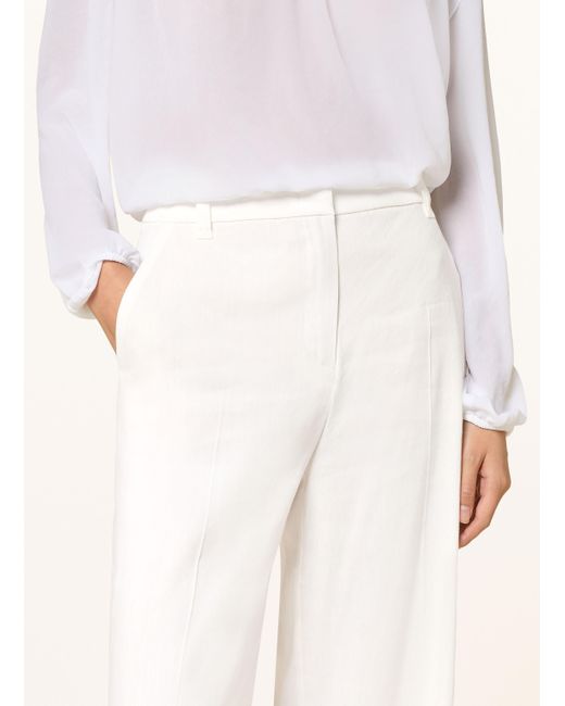 Marc Cain Natural Marlenehose WAUKEE mit Leinen