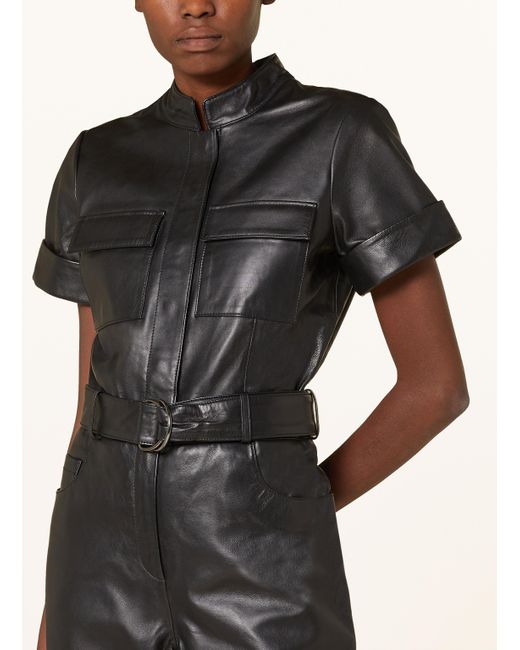 Leder jumpsuit hotsell
