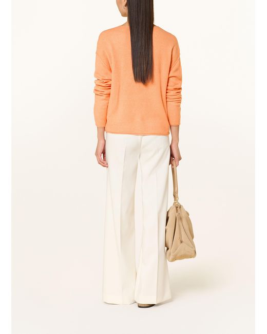 Cartoon Orange Pullover