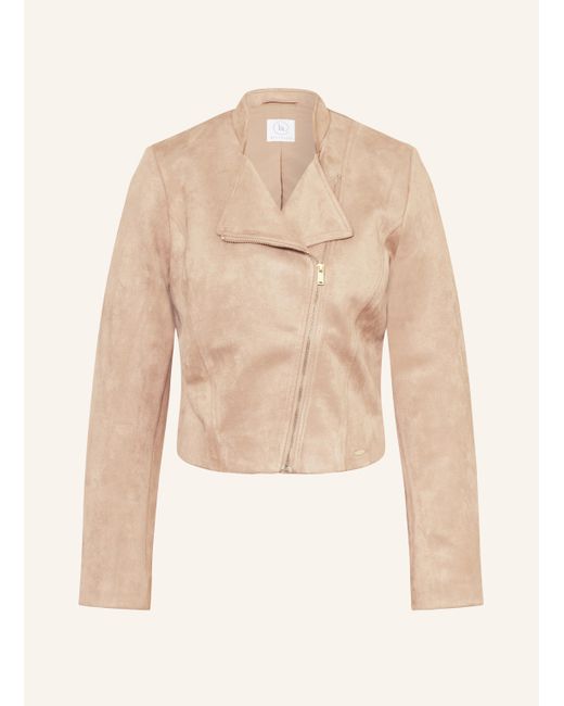 BETTY&CO Natural Cropped-Jacke in Lederoptik