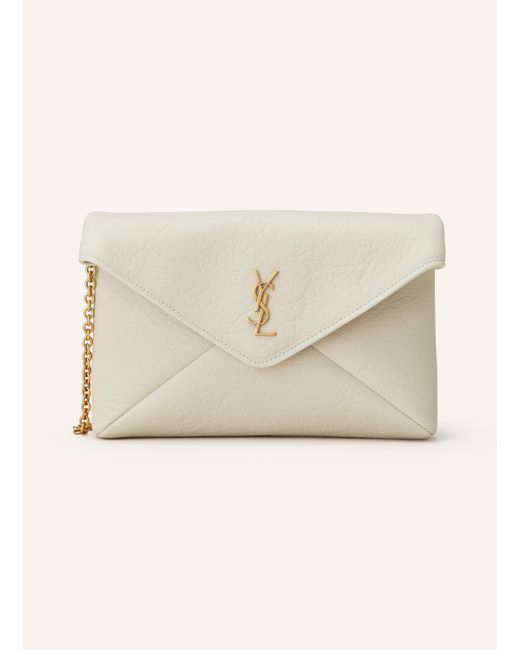 Saint Laurent Natural Clutch CASSANDRE