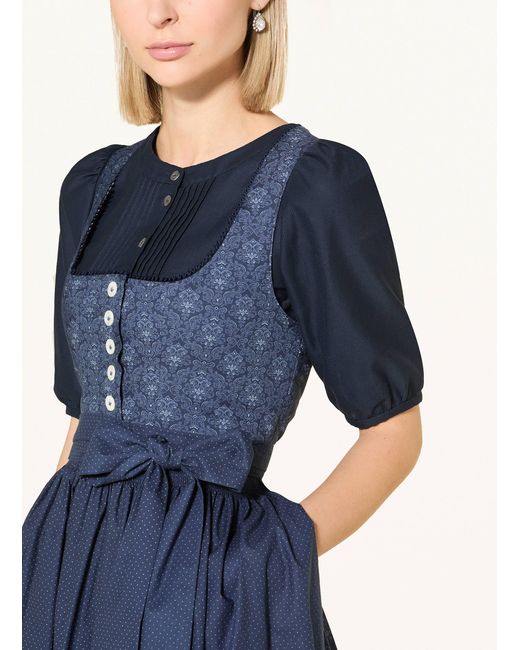 Grasegger Blue Dirndlbluse EMMA