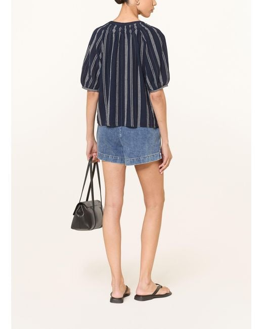 Rails Blue Bluse RIX