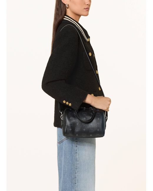 MCM Black Handtasche ELLA VI BOSTON SMALL
