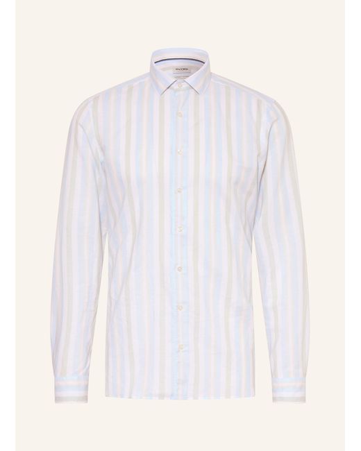 Olymp Hemd Level Five super slim in White für Herren