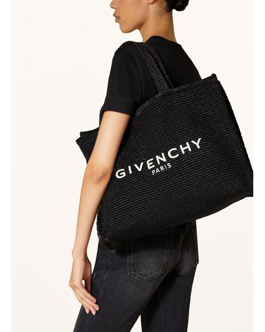 Givenchy Black Shopper G-TOTE MEDIUM
