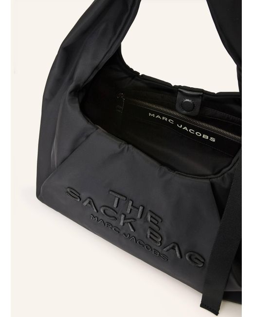 Marc Jacobs Black Schultertasche THE SACK BAG mit Pouch