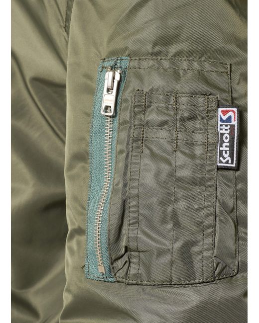 Schott Nyc Blouson MA-CAMPS RS in Green für Herren