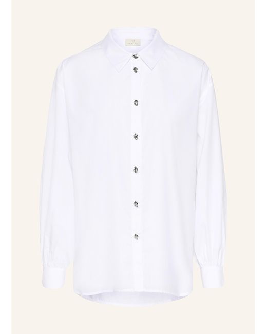 Kaffe White Hemdbluse KANOELLA
