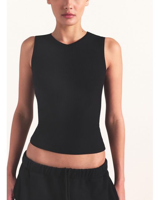 Skims Black Lounge-Top SOFT LOUNGE