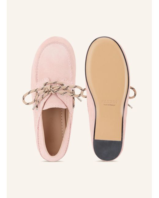 Sandro Pink Bootsschuhe
