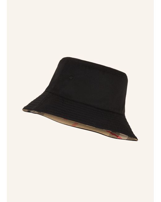 Burberry Black Bucket-Hat