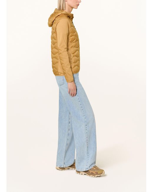 Peak Performance Yellow Hybrid-Daunenjacke HELIUM