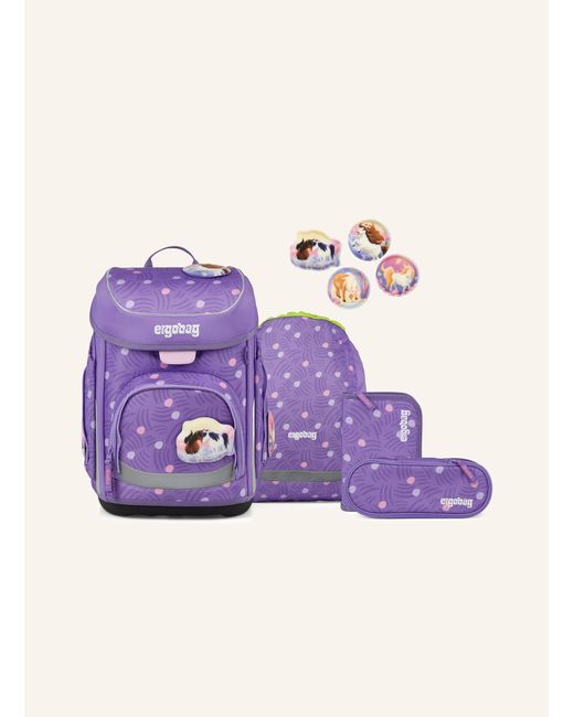 ergobag Purple CUBO Set