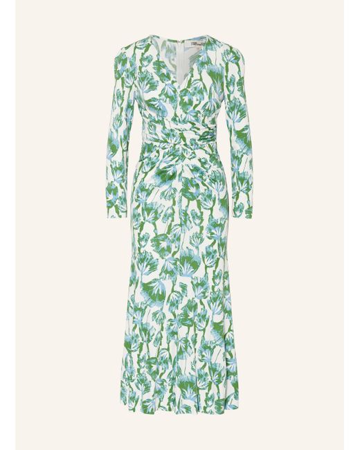 Diane von Furstenberg Green Kleid TIMMY