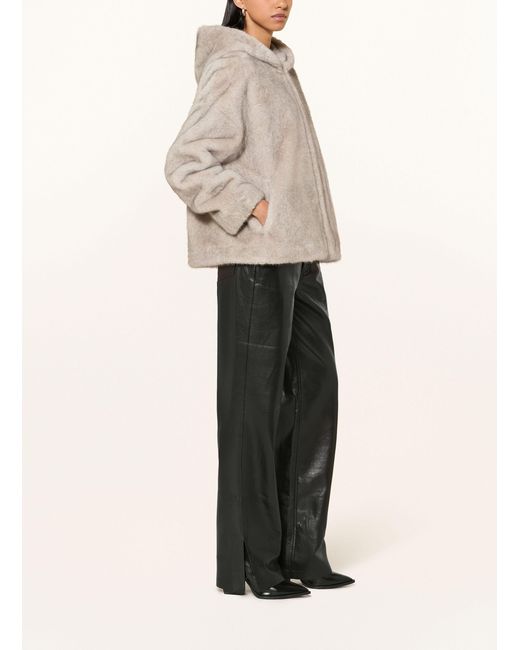 STUDIO AR Natural Kunstfell-Jacke RUBY