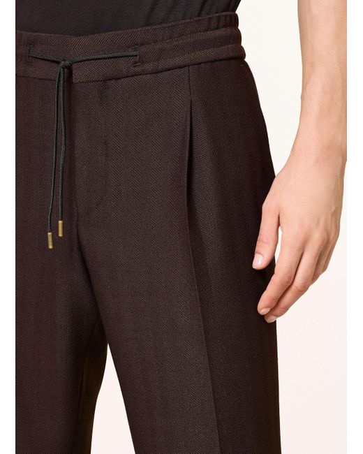 HUGO Hose GETLIN im Jogging-Stil Slim Fit in Brown für Herren