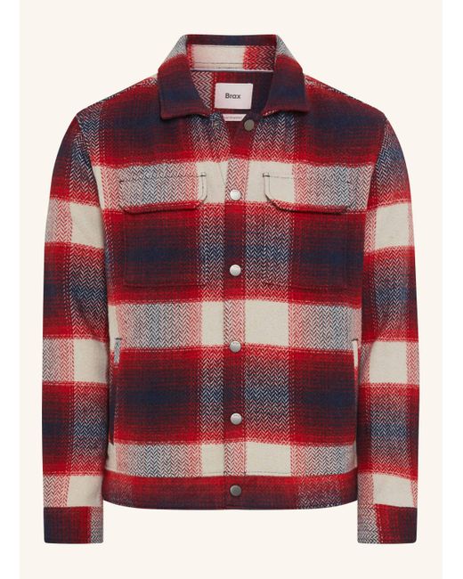 Brax Sweatjacke STYLE SANTIAGO in Red für Herren