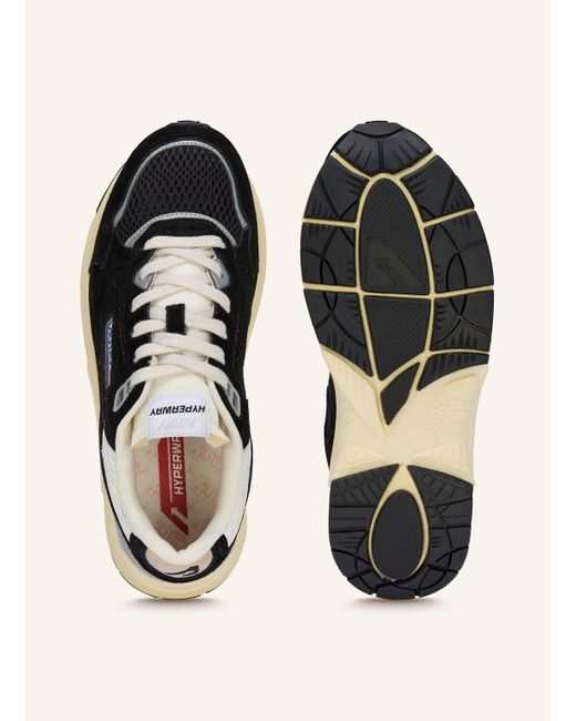 Autry Black Sneaker HYPERWAY LOW